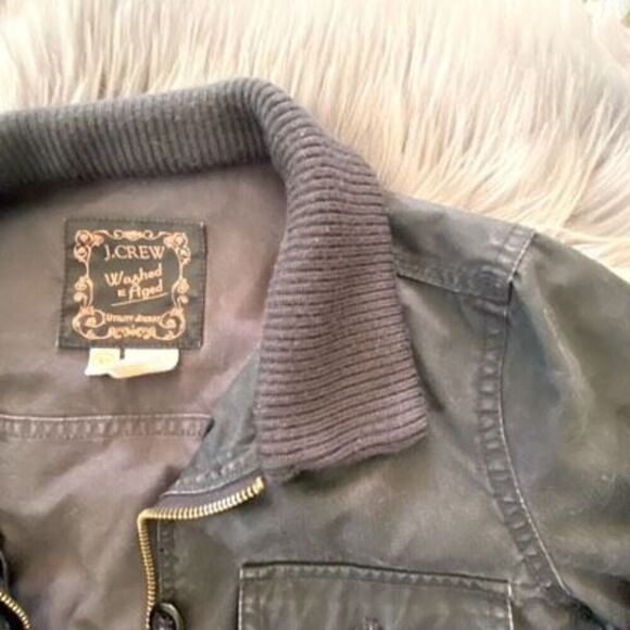 J. Crew vintage Destroyed Utility Jacket, XS - Picture 5 of 14